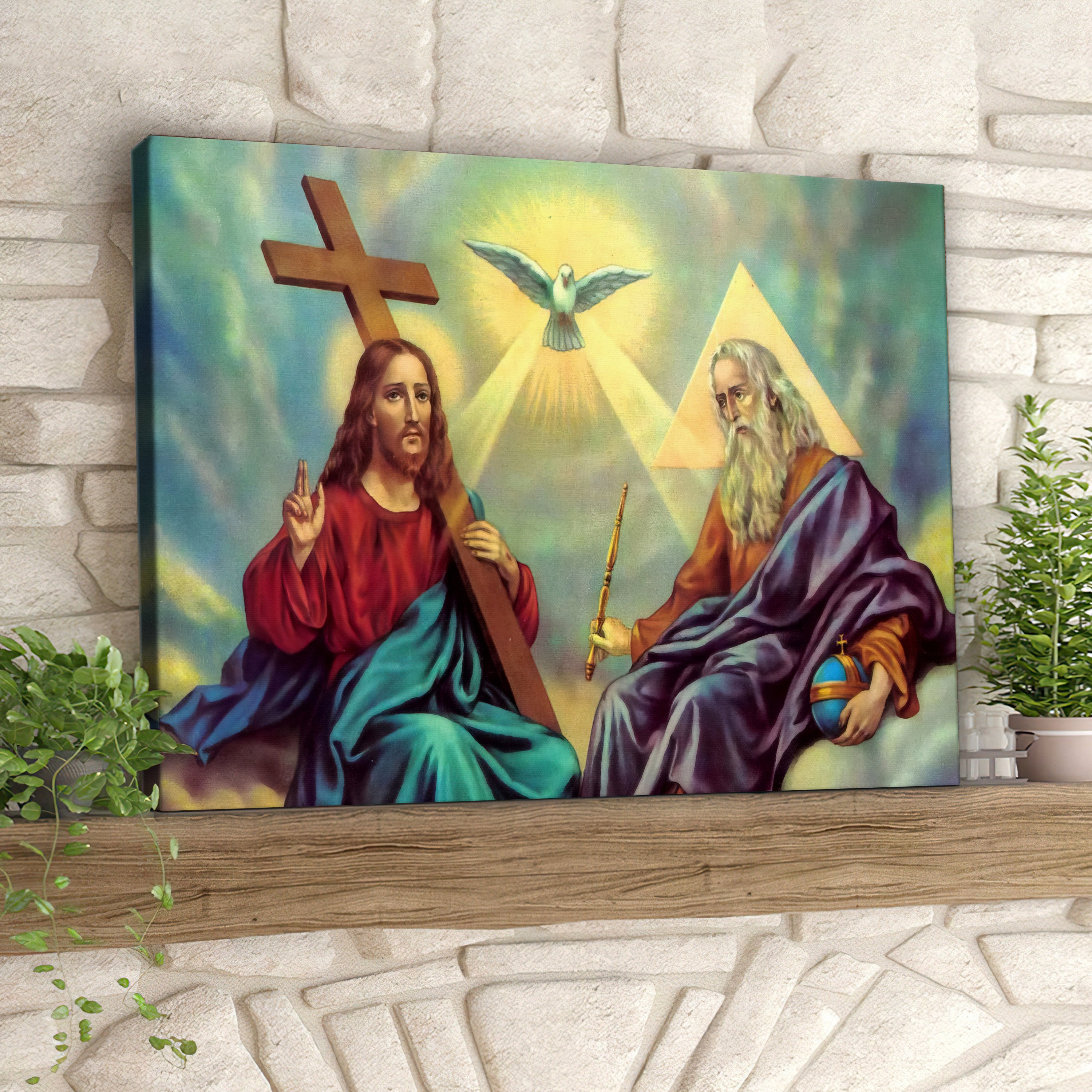 Is Jesus God – Christ Pictures – Christian Canvas Prints – Faith Canvas – Gift For Christian