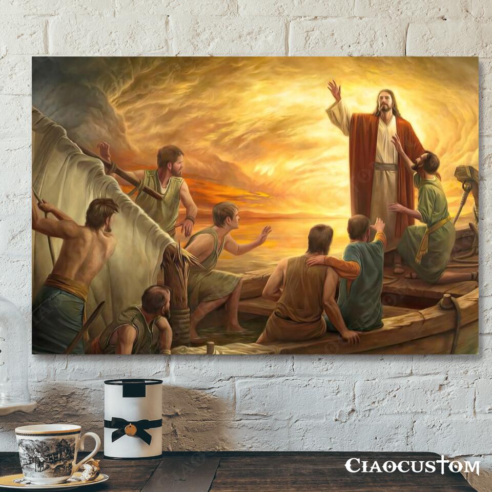 Jesus Canvas Art 19 – Jesus Poster – Jesus Canvas – Christian Gift – Jesus Canvas Painting