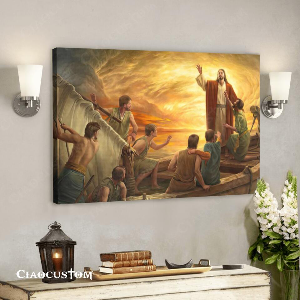 Jesus Canvas Art 19 – Jesus Poster – Jesus Canvas – Christian Gift – Jesus Canvas Painting