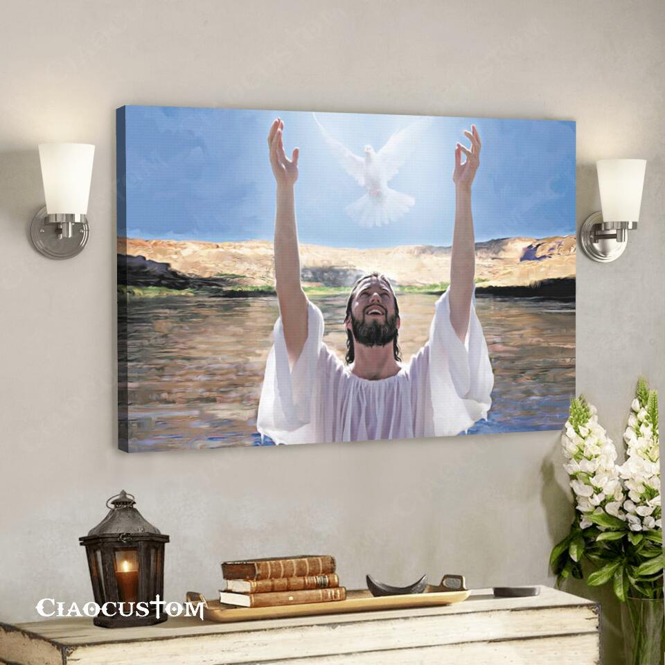 Jesus Canvas Art 22 – Jesus Poster – Jesus Canvas – Christian Gift – Jesus Canvas Painting