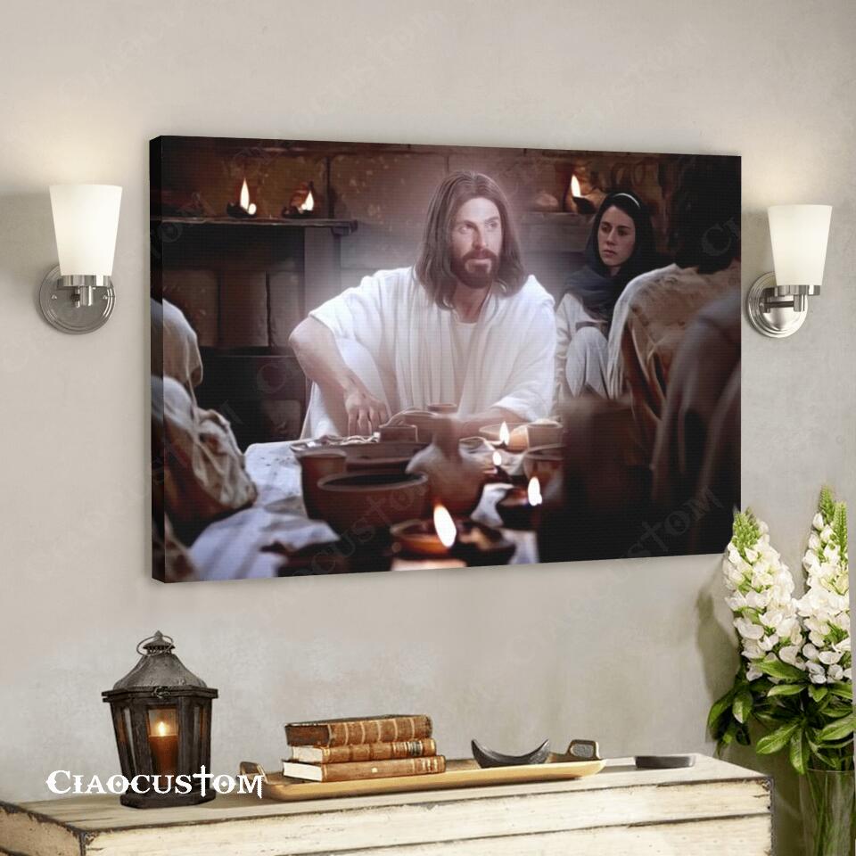 Jesus Canvas Art 26 – Jesus Poster – Jesus Canvas – Christian Gift – Jesus Canvas Painting