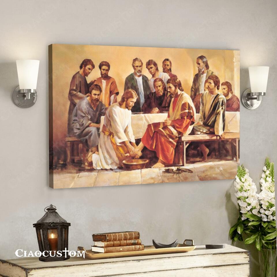 Jesus Canvas Art 27 – Jesus Poster – Jesus Canvas – Christian Gift – Jesus Canvas Painting