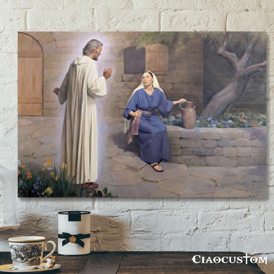 Jesus Canvas Art 28 – Jesus Poster – Jesus Canvas – Christian Gift – Jesus Canvas Painting