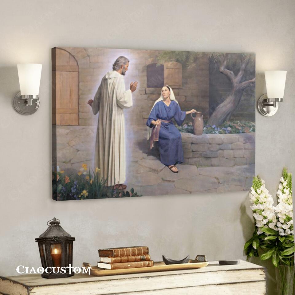 Jesus Canvas Art 28 – Jesus Poster – Jesus Canvas – Christian Gift – Jesus Canvas Painting