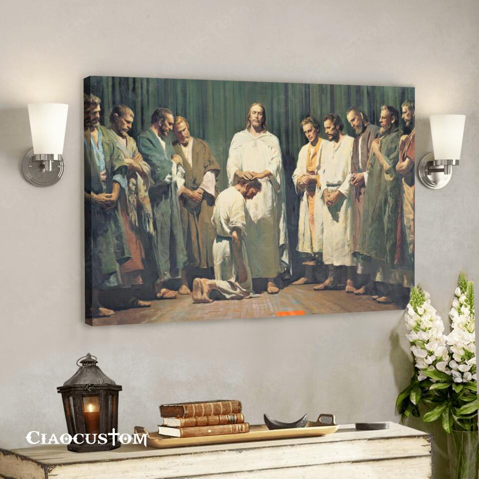 Jesus Canvas Art 30 – Jesus Poster – Jesus Canvas – Christian Gift – Jesus Canvas Painting