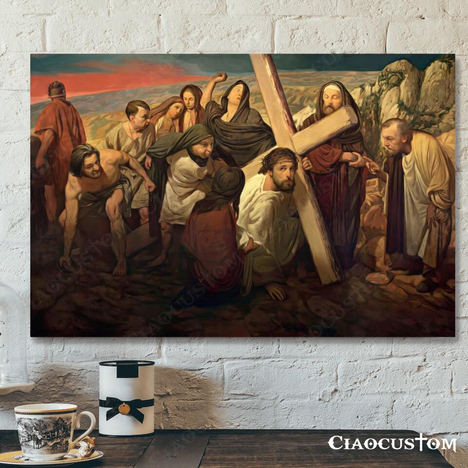 Jesus Canvas Art 39 – Jesus Poster – Jesus Canvas – Christian Gift – Jesus Canvas Painting