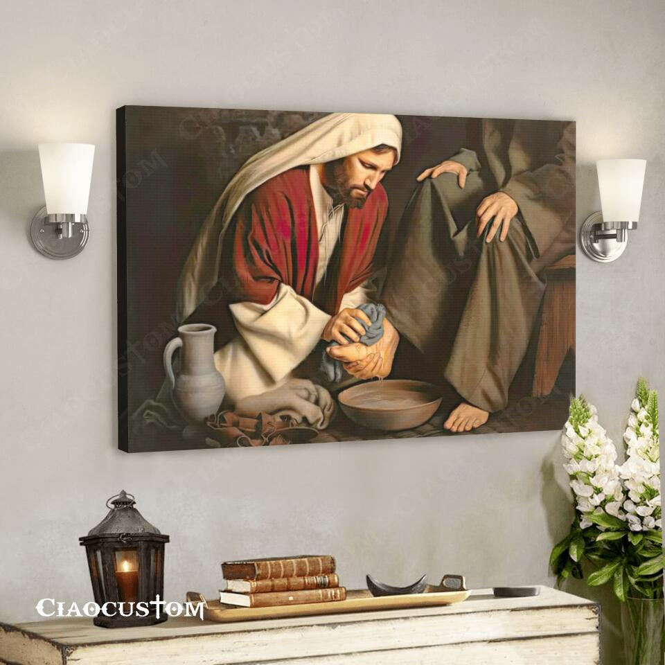 Jesus Canvas Art 41 – Jesus Poster – Jesus Canvas – Christian Gift – Jesus Canvas Painting