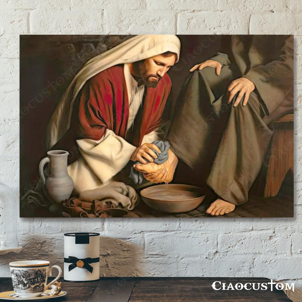 Jesus Canvas Art 41 – Jesus Poster – Jesus Canvas – Christian Gift – Jesus Canvas Painting