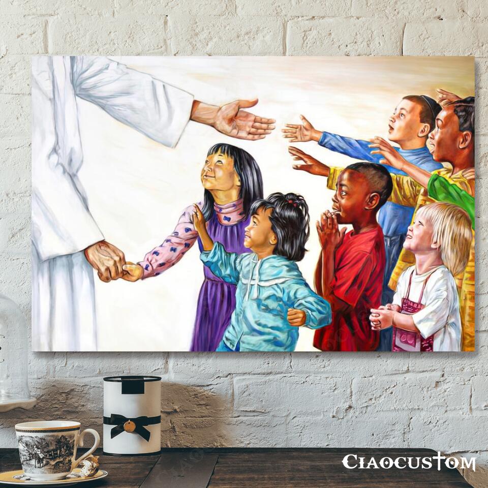 Jesus Canvas Art 42 – Jesus Poster – Jesus Canvas – Christian Gift – Jesus Canvas Painting