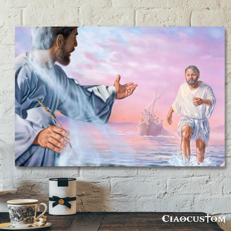 Jesus Canvas Art 45 – Jesus Poster – Jesus Canvas – Christian Gift – Jesus Canvas Painting