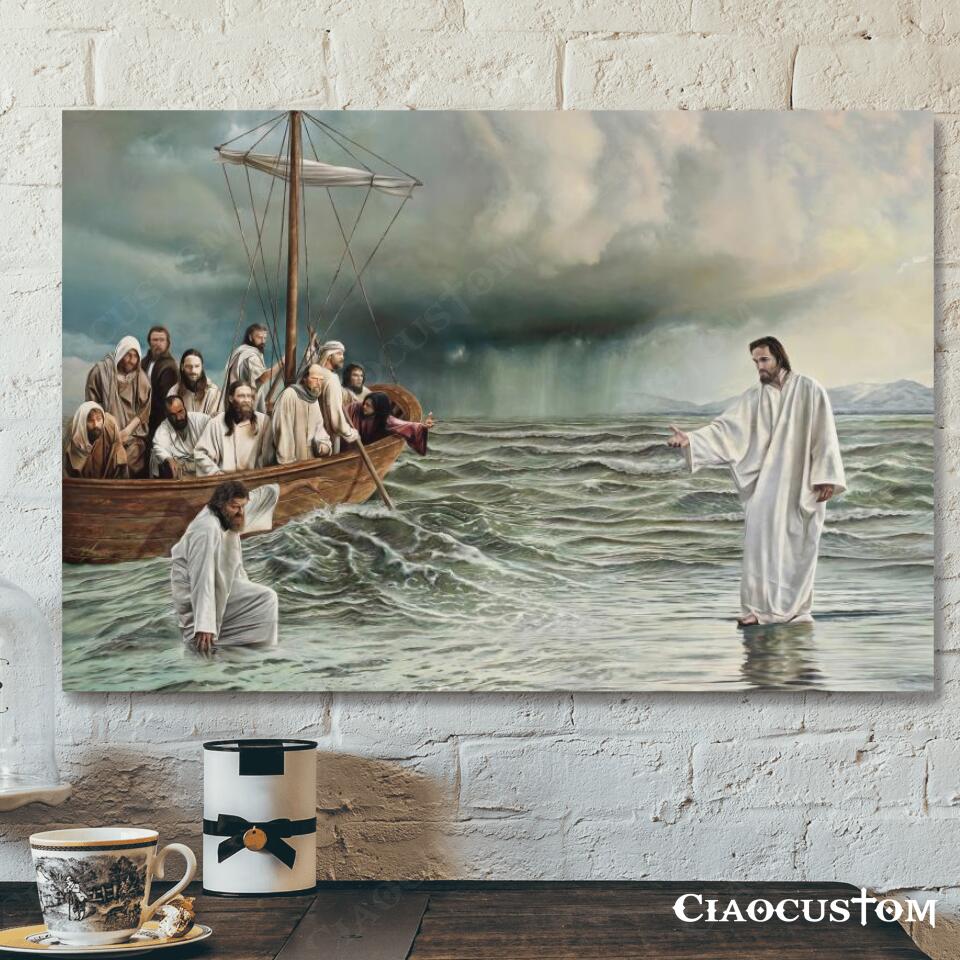 Jesus Canvas Art 47 – Jesus Poster – Jesus Canvas – Christian Gift – Jesus Canvas Painting