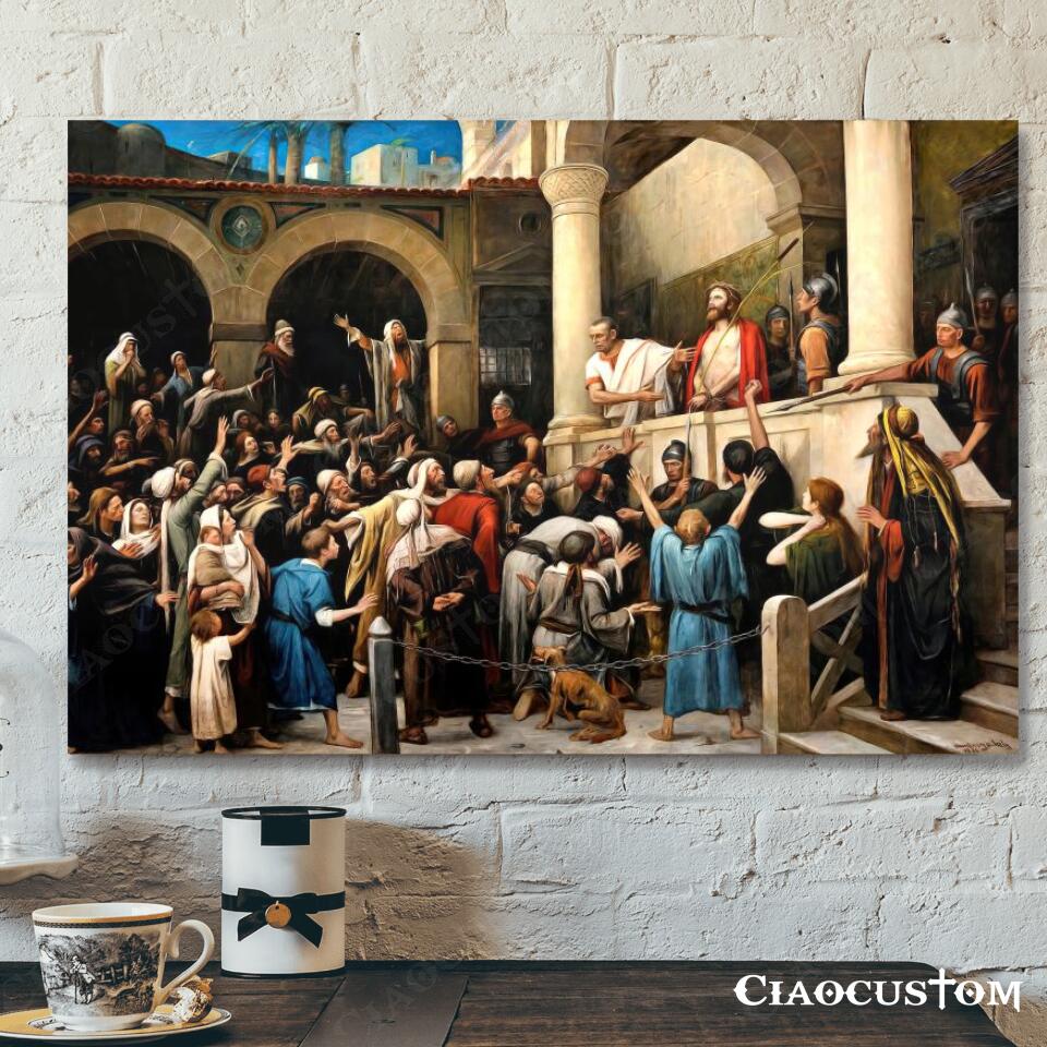 Jesus Canvas Art 48 – Jesus Poster – Jesus Canvas – Christian Gift – Jesus Canvas Painting