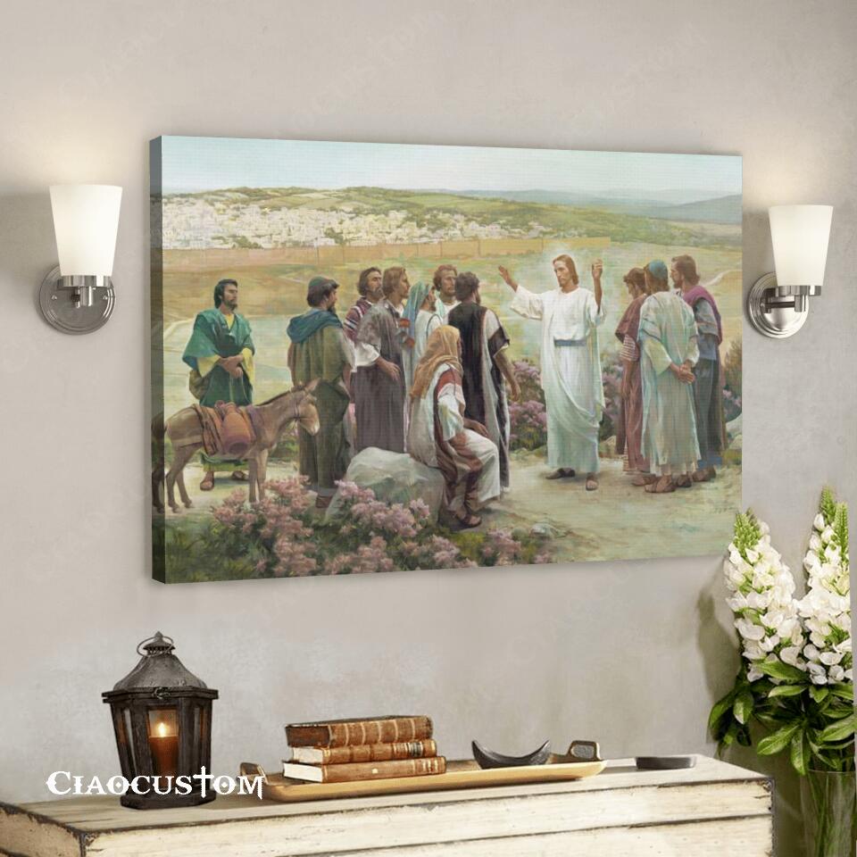 Jesus Canvas Painting 32 – Jesus Canvas Art – Jesus Poster – Jesus Canvas – Christian Gift