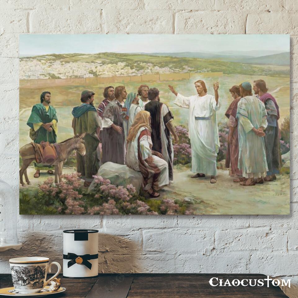 Jesus Canvas Painting 32 – Jesus Canvas Art – Jesus Poster – Jesus Canvas – Christian Gift