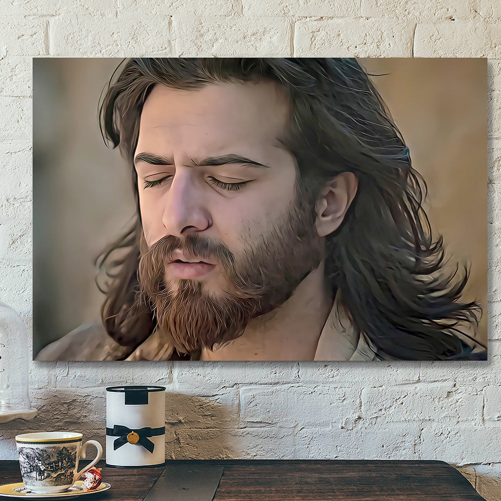 Jesus Canvas Wall Art 38 – Jesus Canvas Painting – Jesus Christ Poster – Jesus Poster – Bible Verse Canvas Wall Art – Scripture Canvas