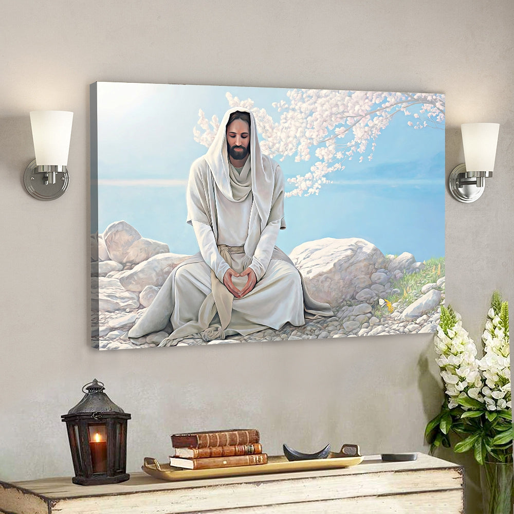 Jesus Canvas Wall Art 42 – Jesus Canvas Painting – Jesus Christ Poster – Jesus Poster – Bible Verse Canvas Wall Art – Scripture Canvas