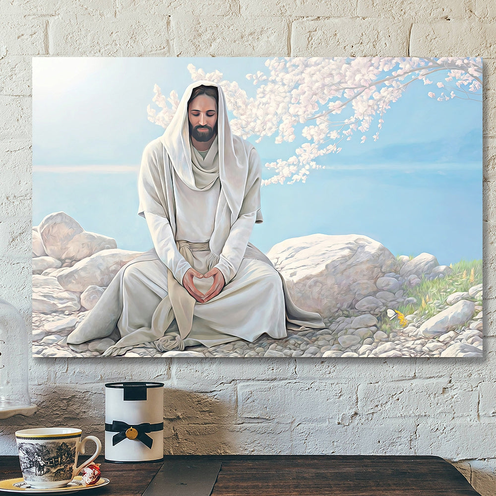 Jesus Canvas Wall Art 42 – Jesus Canvas Painting – Jesus Christ Poster – Jesus Poster – Bible Verse Canvas Wall Art – Scripture Canvas