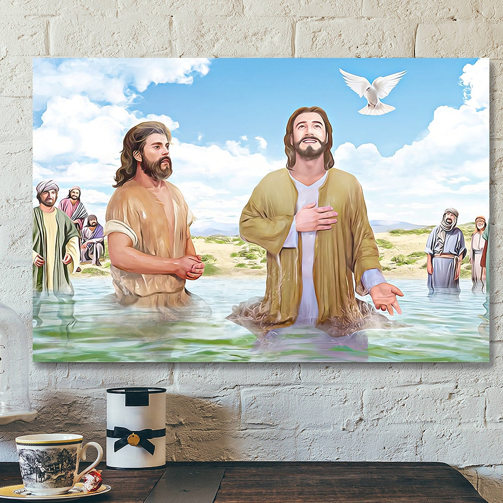 Jesus Christ With People -jesus Pictures – Jesus Canvas Poster – Jesus Wall Art – Christian Canvas Prints – Gift For Christian