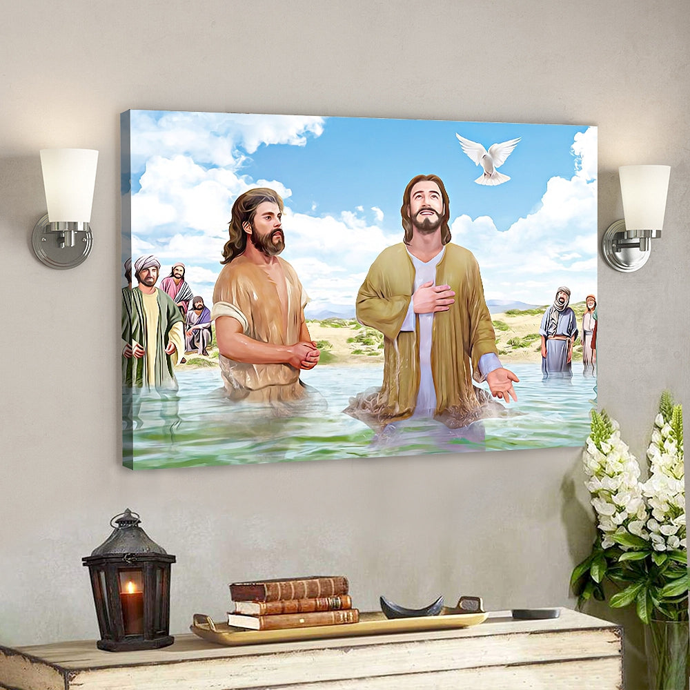 Jesus Christ With People -jesus Pictures – Jesus Canvas Poster – Jesus Wall Art – Christian Canvas Prints – Gift For Christian