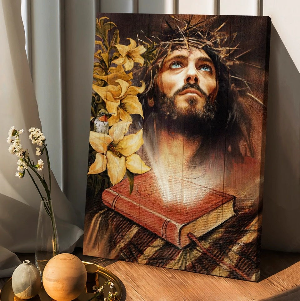 Jesus Faith Over Fair Canvas Poster Canvas Posters – Christian Wall Posters – Religious Wall Decor