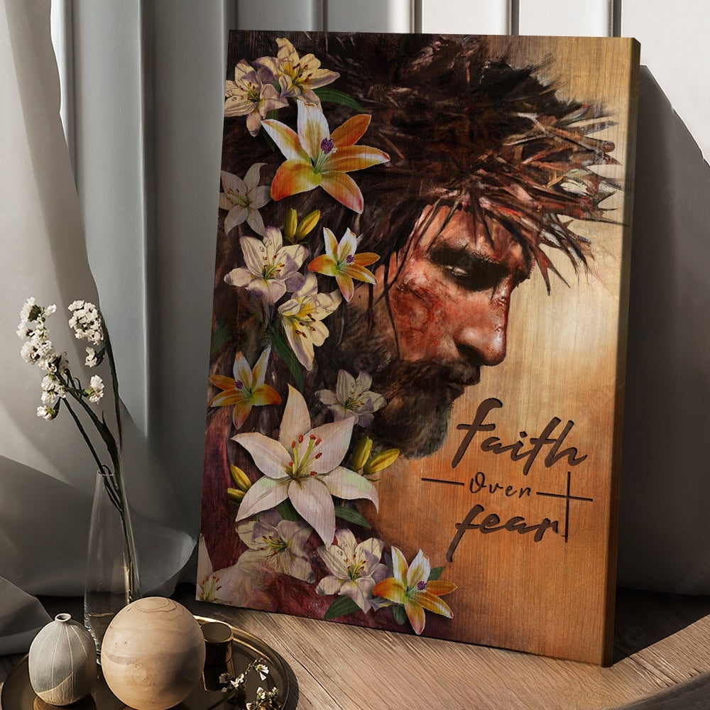 Jesus Drawing Walking With Jesus Canvas Posters – Christian Wall Posters – Religious Wall Decor