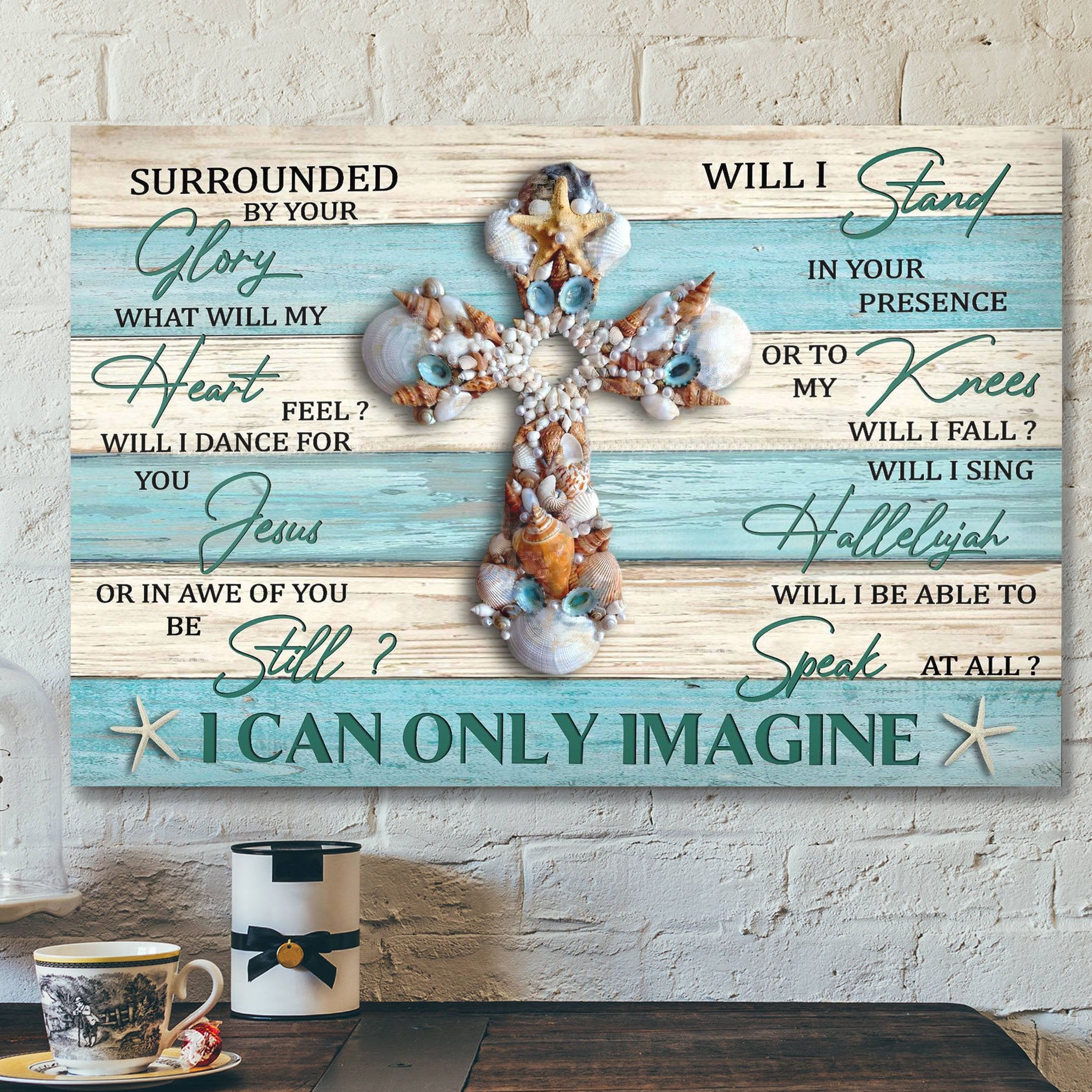 Jesus God Landscape Canvas Prints – God Wall Art – I Can Only Imagine