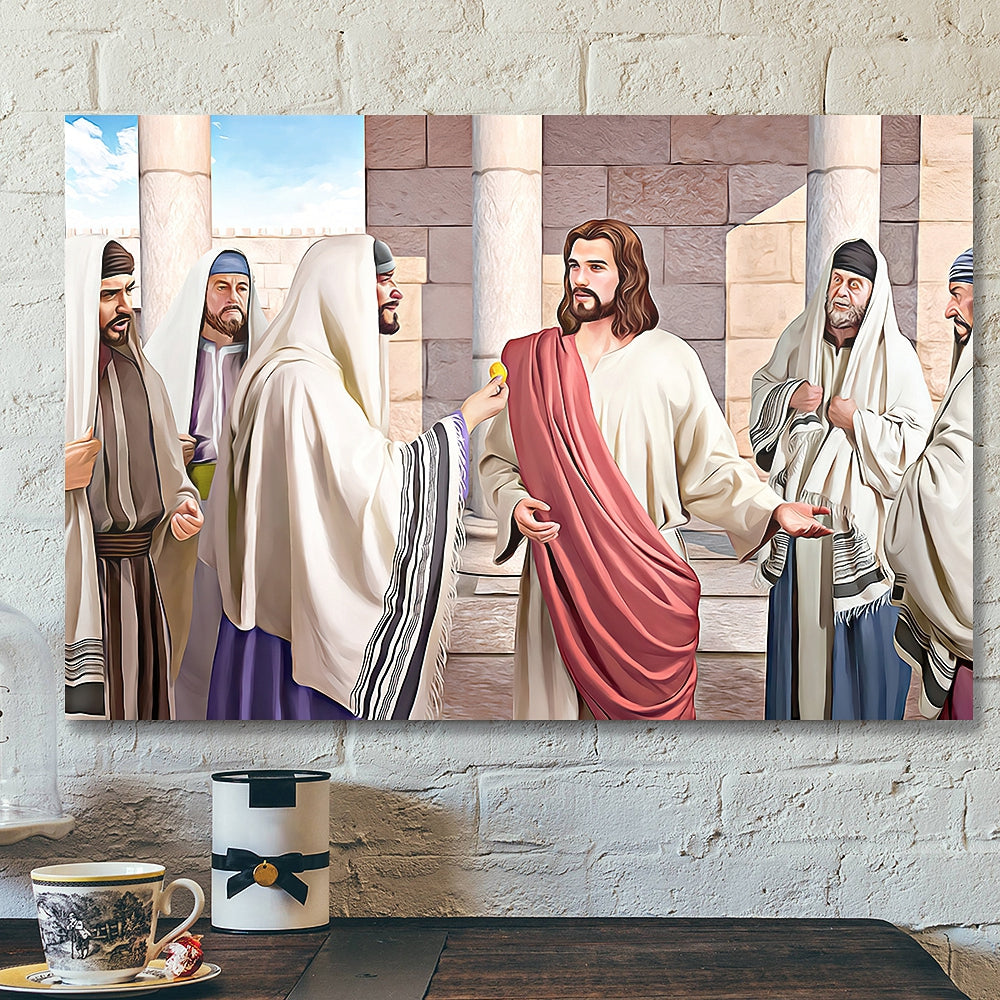 Jesus Pictures – Jesus Canvas Poster – Jesus Wall Art – Christ Pictures – Christian Canvas Prints – Faith Canvas – Gift For Christian