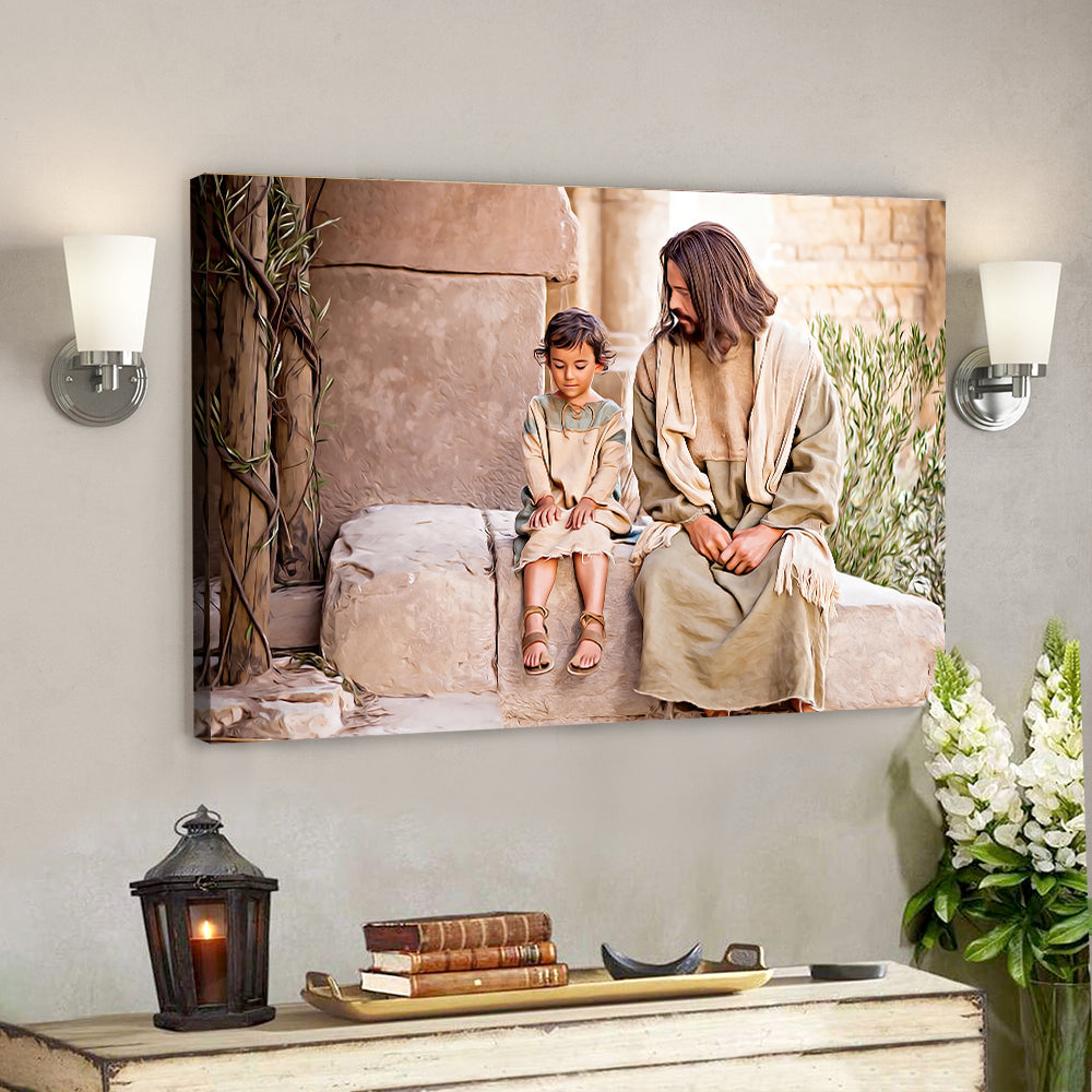 Jesus Poster – Jesus Canvas – Christian Gift – Jesus Canvas Painting – Jesus Canvas Art