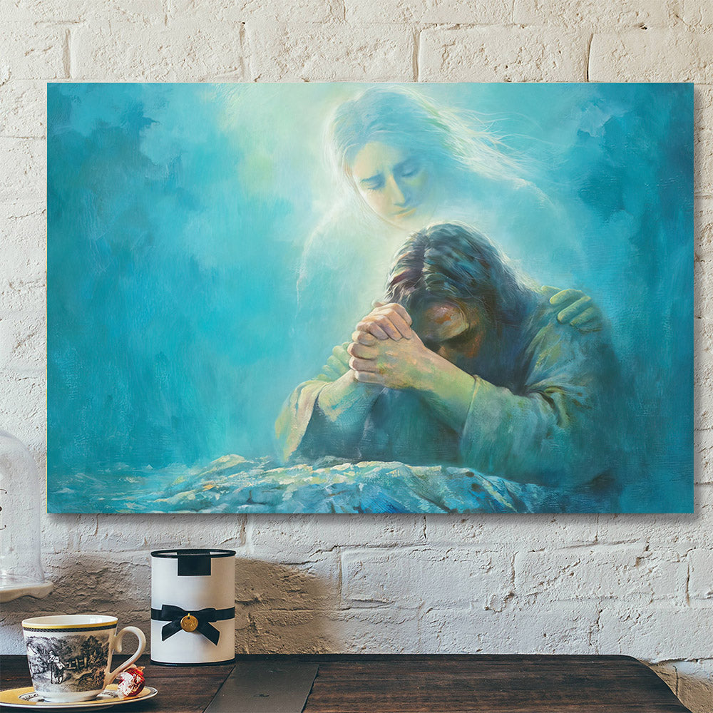 Jesus Prayer – Jesus Christ Art – Jesus Canvas Poster – Jesus Wall Art – Christ Pictures – Gift For Christian