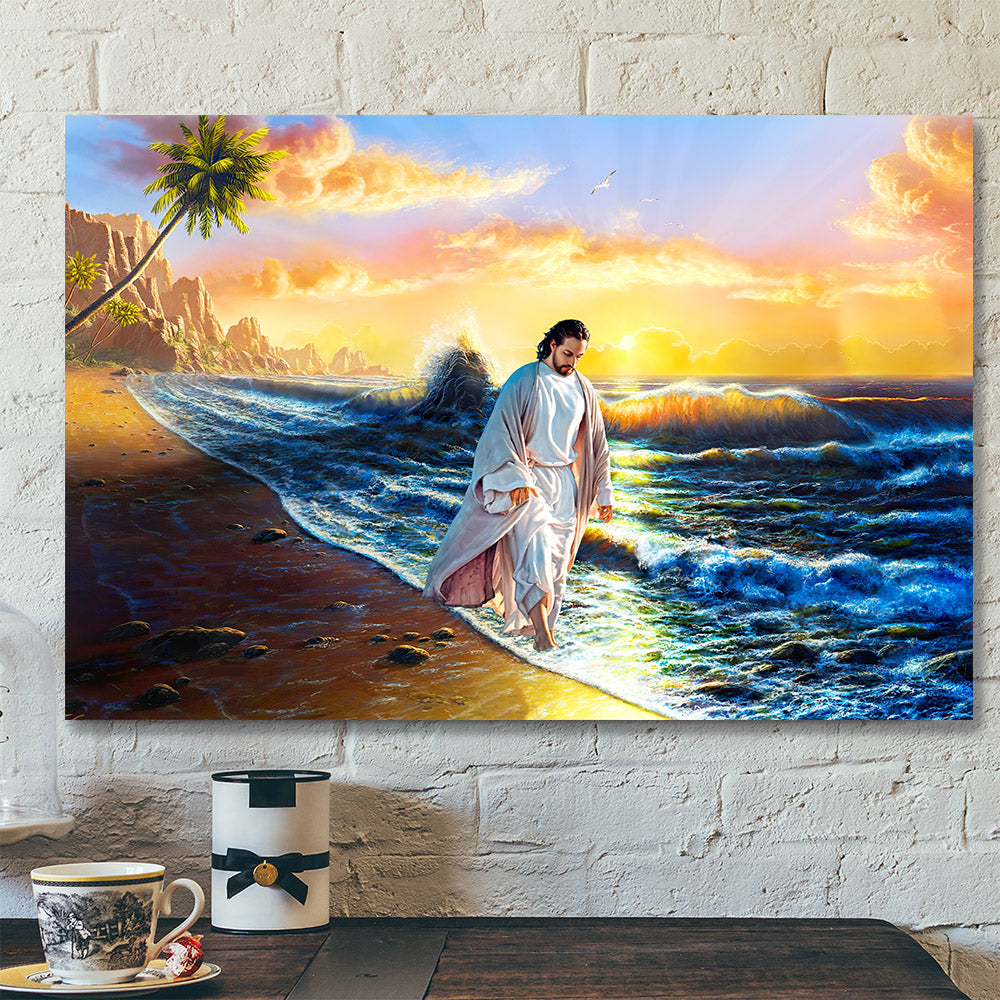 Jesus Walking On Water – Jesus Pictures – Christian Canvas Prints – Faith Canvas