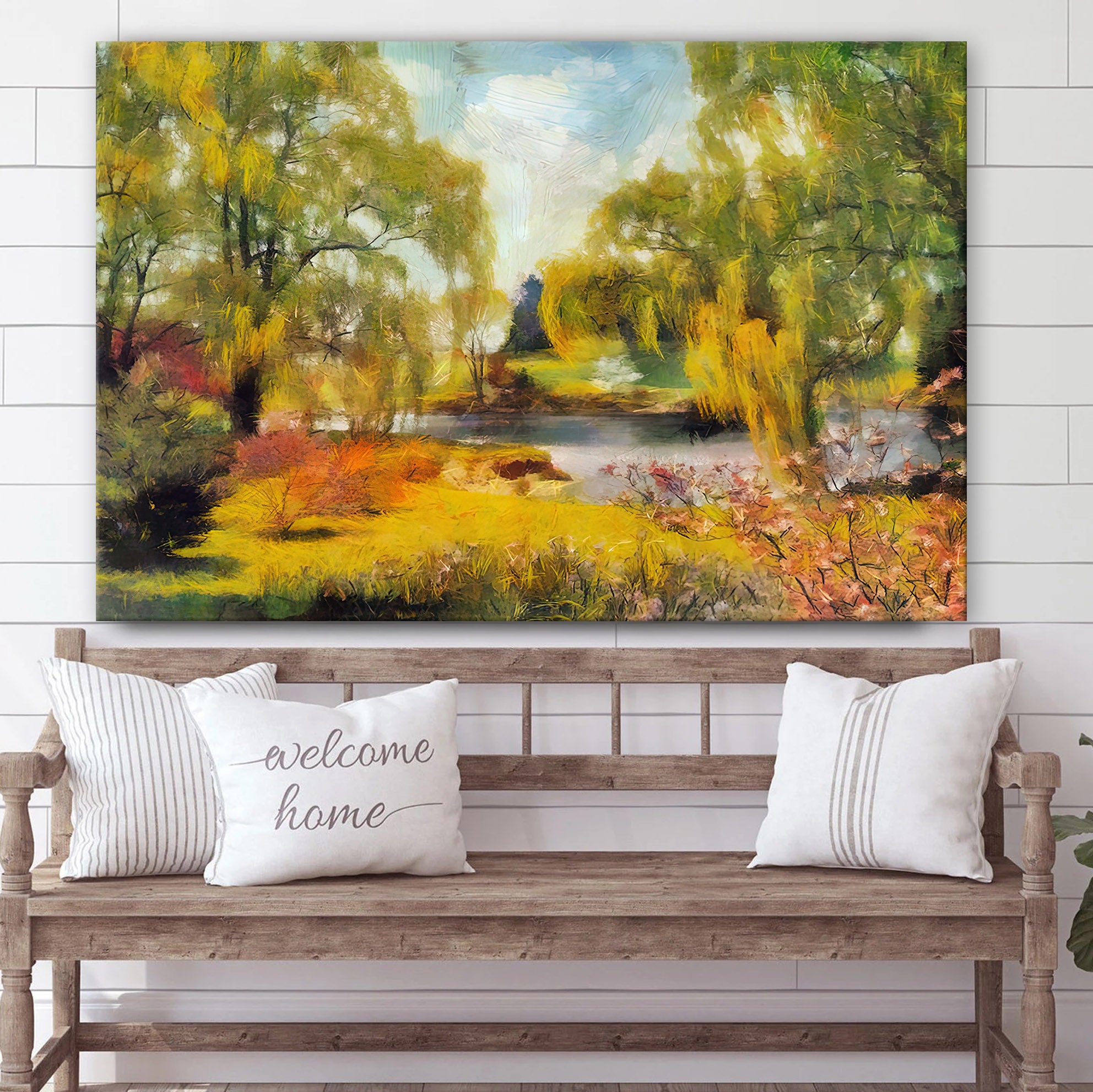 Landscape Painting Nature Canvas Wall Art – Canvas Wall Decor – Home Decor Living Room