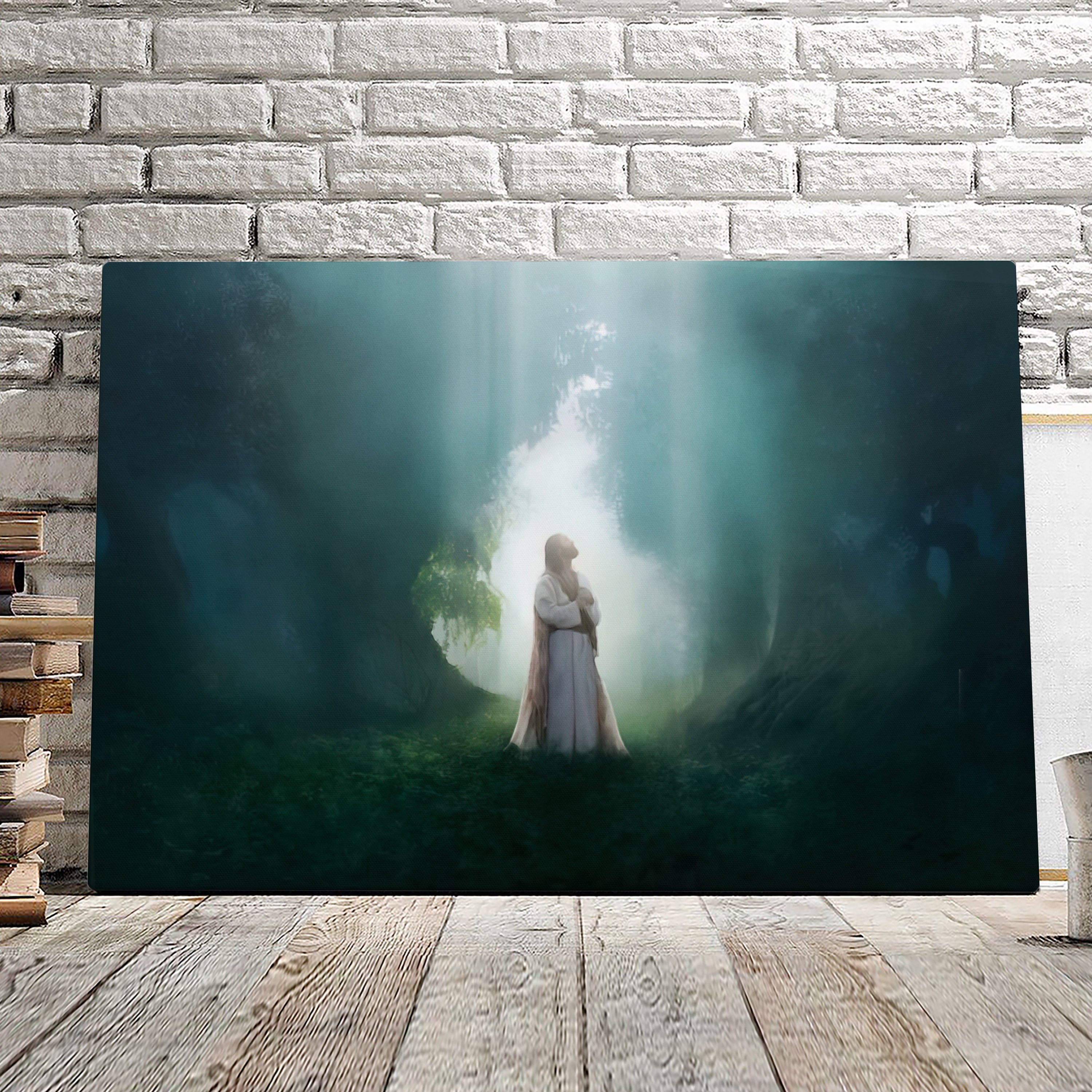 Lightweave – Jesus Canvas Poster – Christian Canvas Prints – Faith Canvas