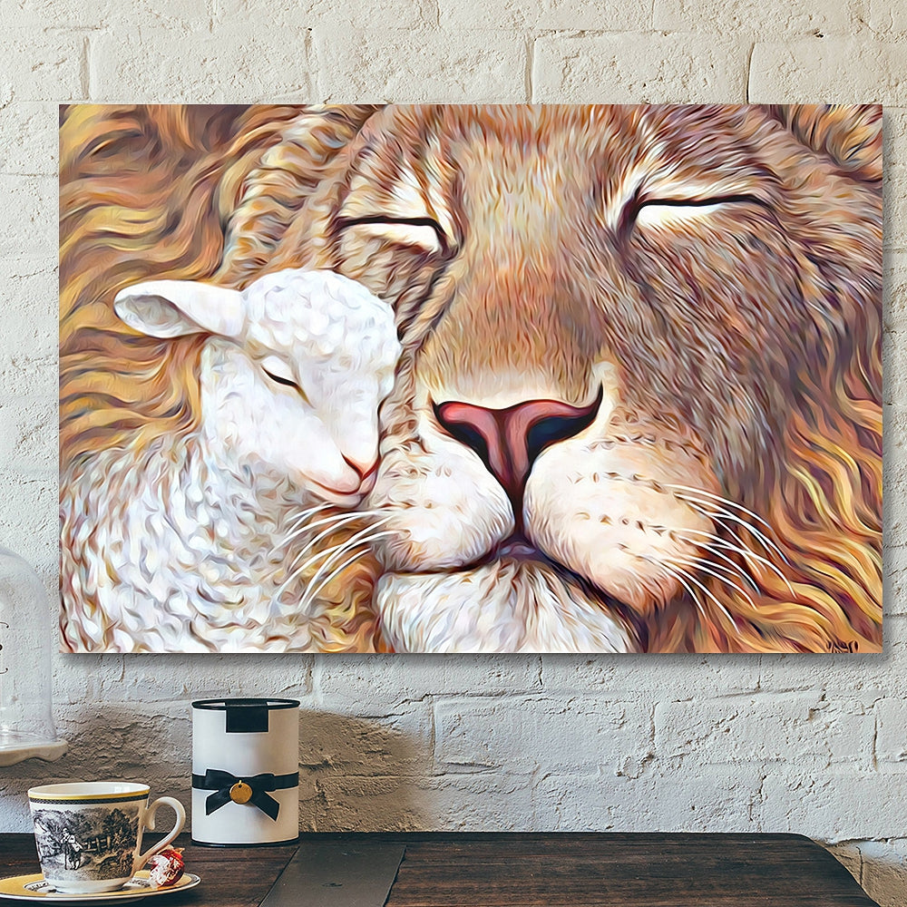 Lion – Christian Gift 39 – Jesus Canvas Painting – Jesus Poster – Jesus Canvas Art – Jesus Canvas – Wall Art – Scripture Canvas