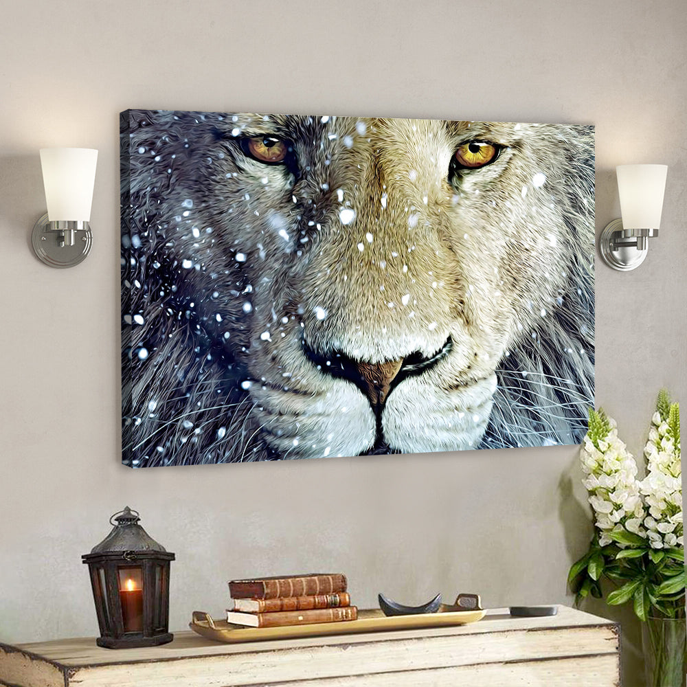 Lion – Jesus Canvas 13 – Christian Gift – Jesus Canvas Painting – Jesus Poster – Jesus Canvas Art – Wall Art – Scripture Canvas