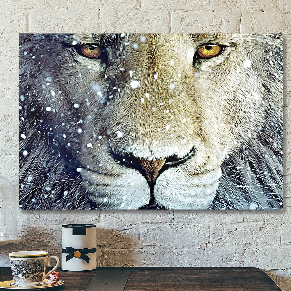 Lion – Jesus Canvas 13 – Christian Gift – Jesus Canvas Painting – Jesus Poster – Jesus Canvas Art – Wall Art – Scripture Canvas