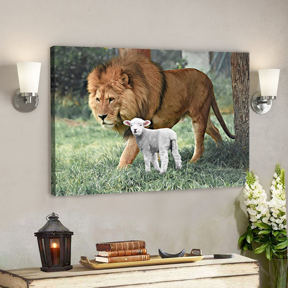 Lion – Jesus Canvas 20 – Christian Gift – Jesus Canvas Painting – Jesus Poster – Jesus Canvas Art – Wall Art – Scripture Canvas