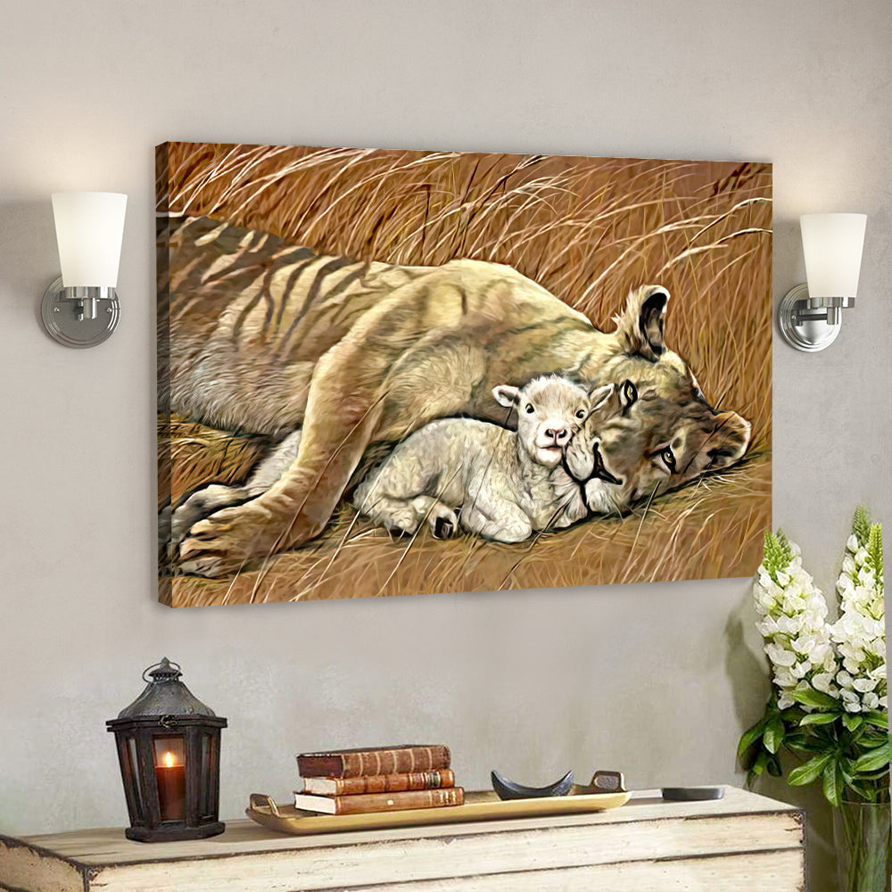 Lion – Jesus Canvas 71 – Christian Gift – Jesus Canvas Painting – Jesus Poster – Jesus Canvas Art – Wall Art – Scripture Canvas