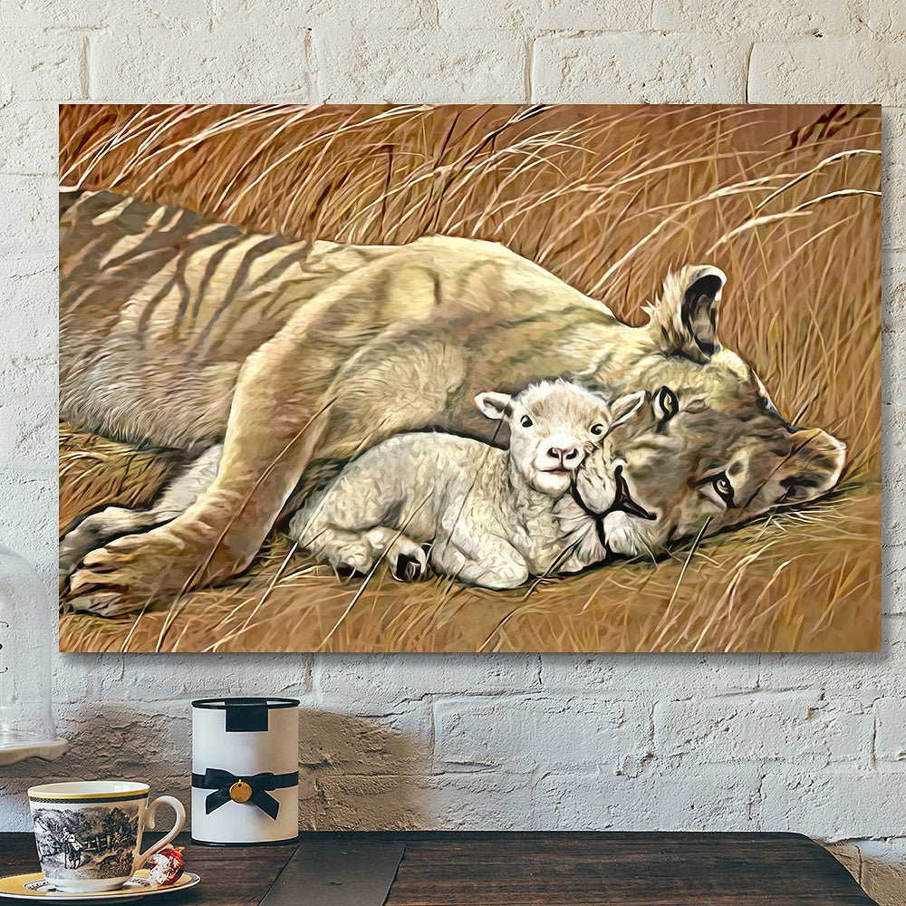 Lion – Jesus Canvas 71 – Christian Gift – Jesus Canvas Painting – Jesus Poster – Jesus Canvas Art – Wall Art – Scripture Canvas