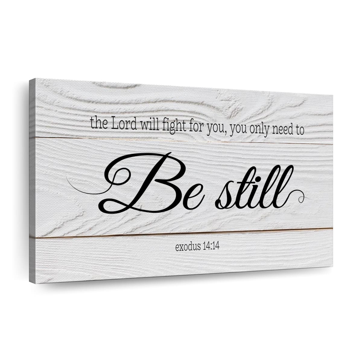 Lord Will Fight For You Canvas Wall Art – Christian Canvas Wall Art – Religious Wall Art Canvas