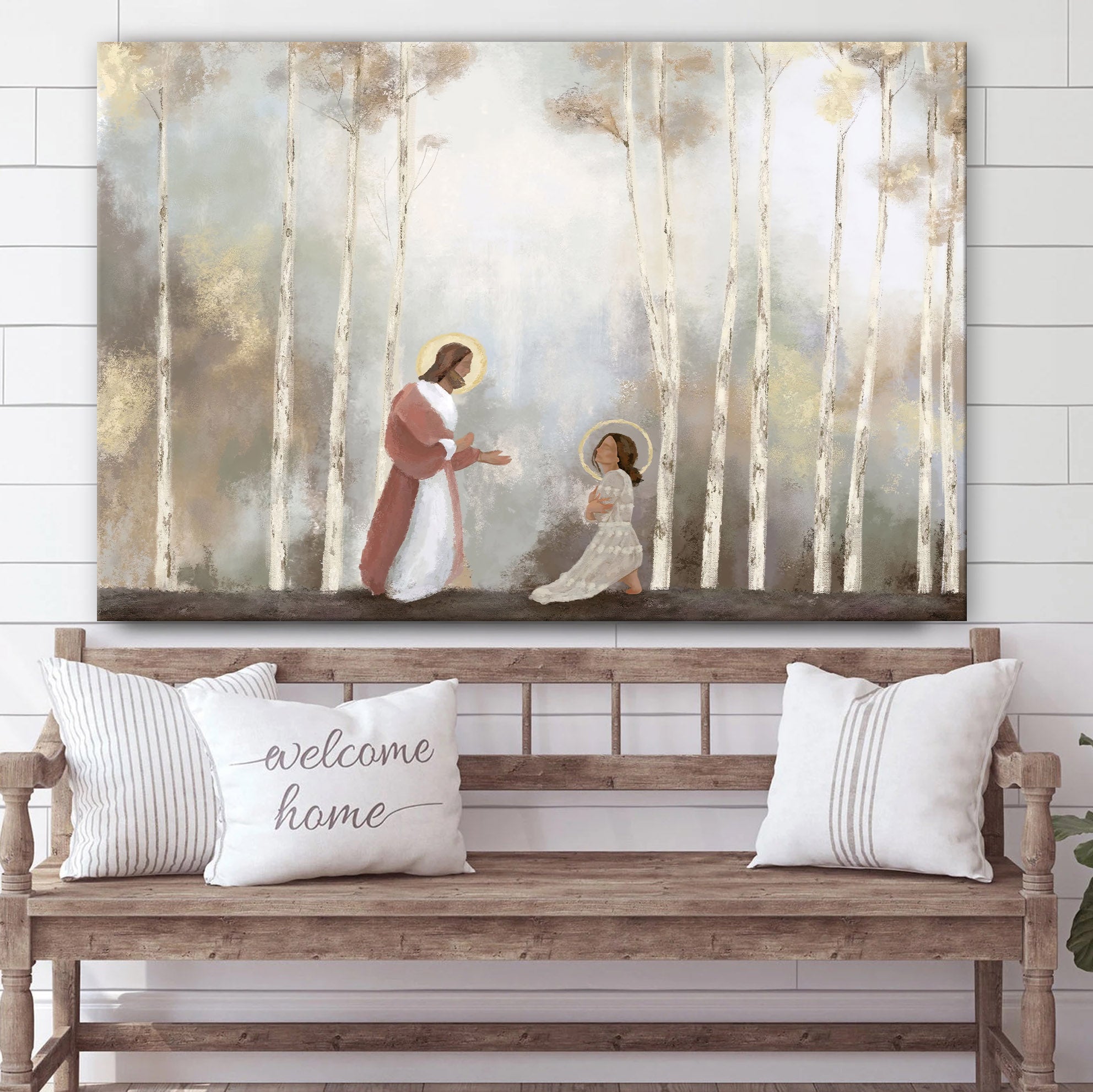 My Own Sacred Grove God Comes To Women Christian Canvas Art – Wall Decorator