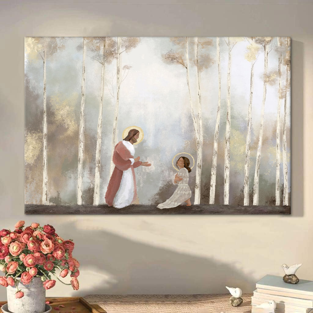 My Own Sacred Grove God Comes To Women Christian Canvas Art – Wall Decorator