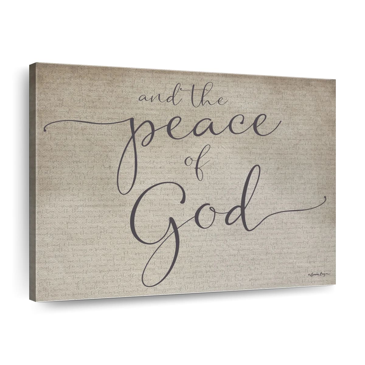 Peace Of God Canvas Wall Art – Christian Canvas Wall Art – Religious Wall Art Canvas