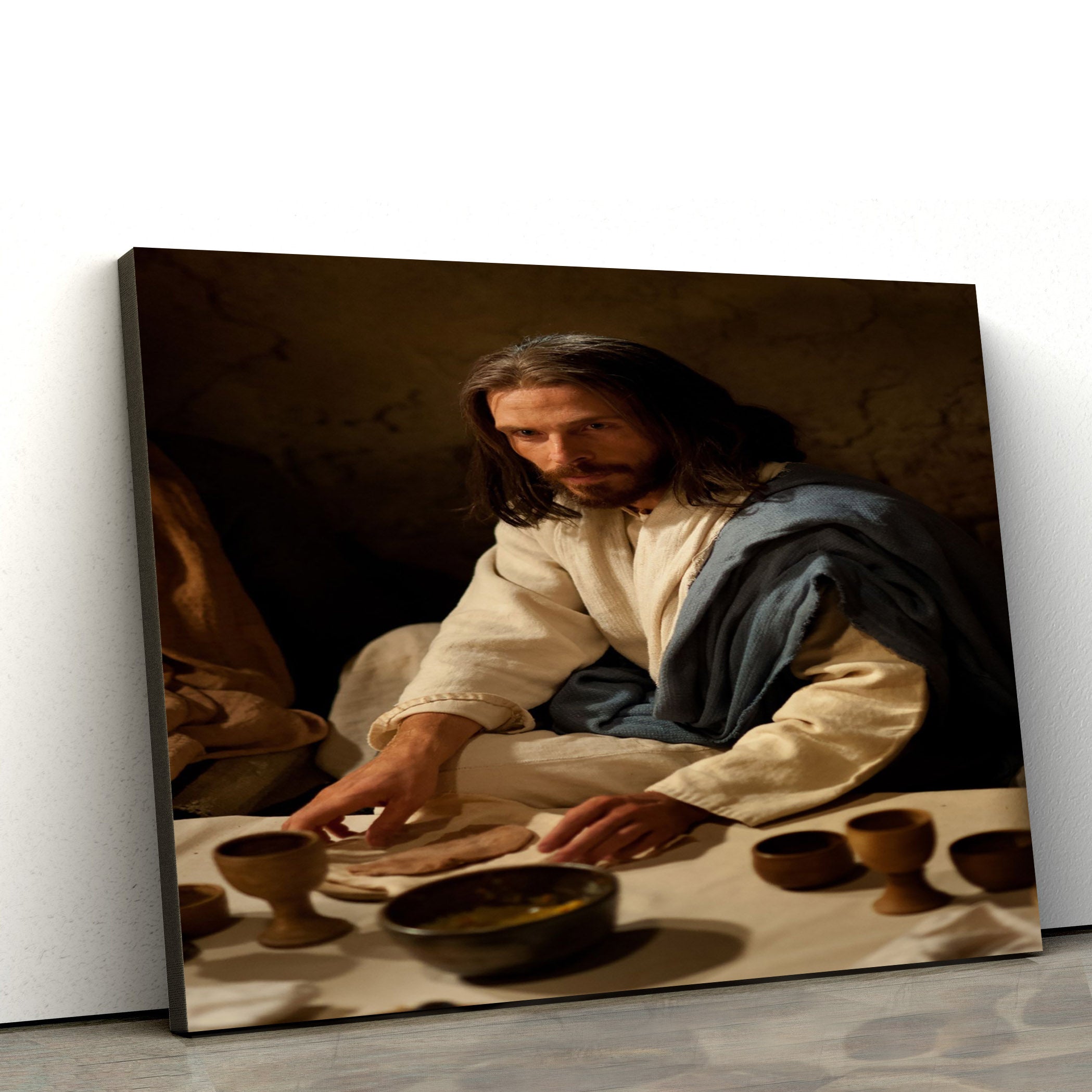 Pictures Of Jesus Last Supper Canvas Pictures – Jesus Canvas Wall Art – Christian Canvas Paintings