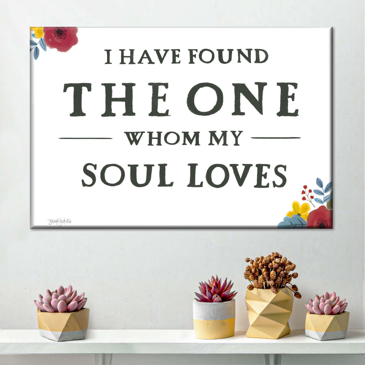 Scripture For Life I Canvas Wall Art – Christian Canvas Wall Art – Religious Wall Art Canvas