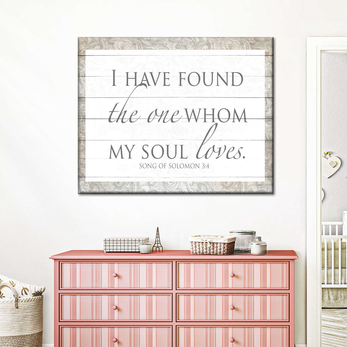 Song Of Solomon Canvas Wall Art – Christian Canvas Wall Art – Religious Wall Art Canvas