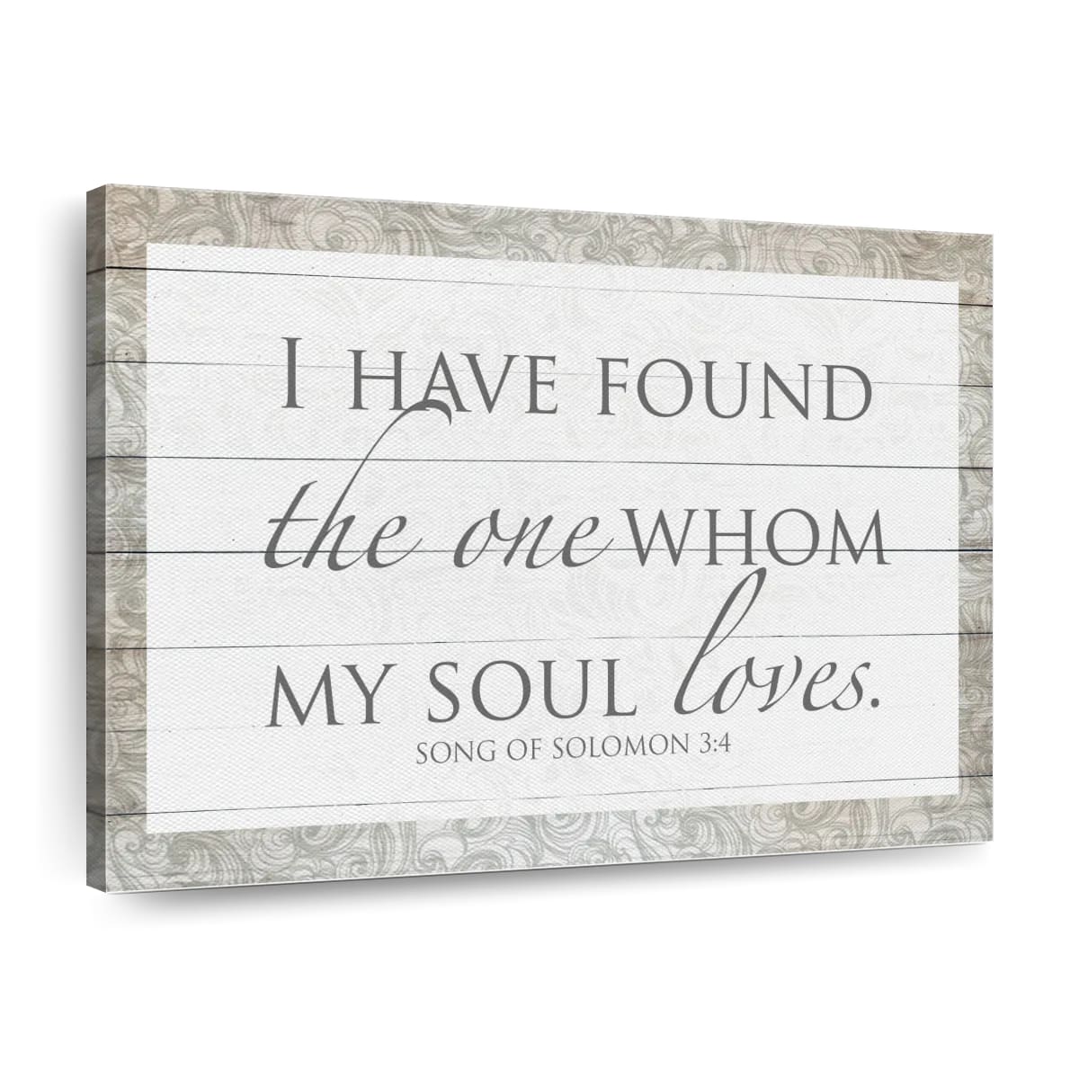 Song Of Solomon Canvas Wall Art – Christian Canvas Wall Art – Religious Wall Art Canvas