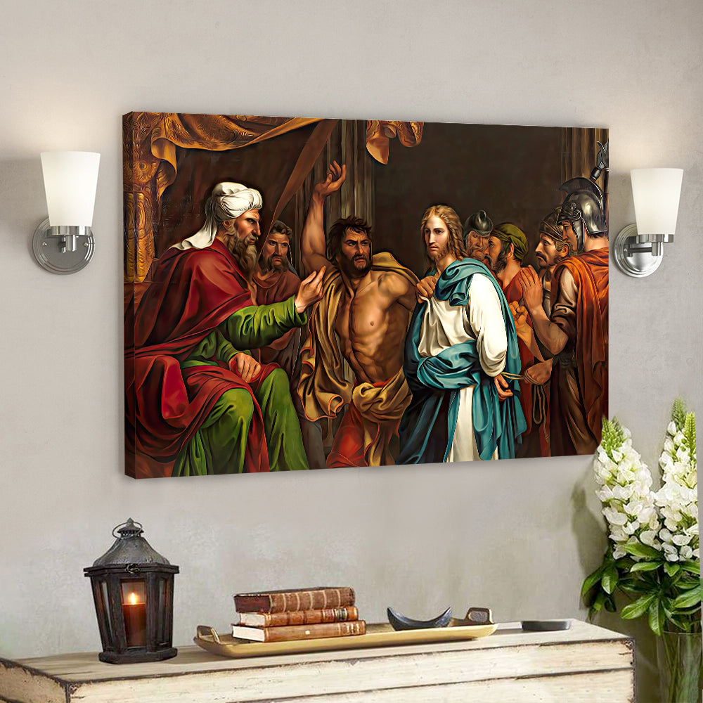 The Arrest of Jesus – Jesus Pictures – Jesus Canvas Poster – Jesus Wall Art – Christ Pictures – Faith Canvas – Gift For Christian