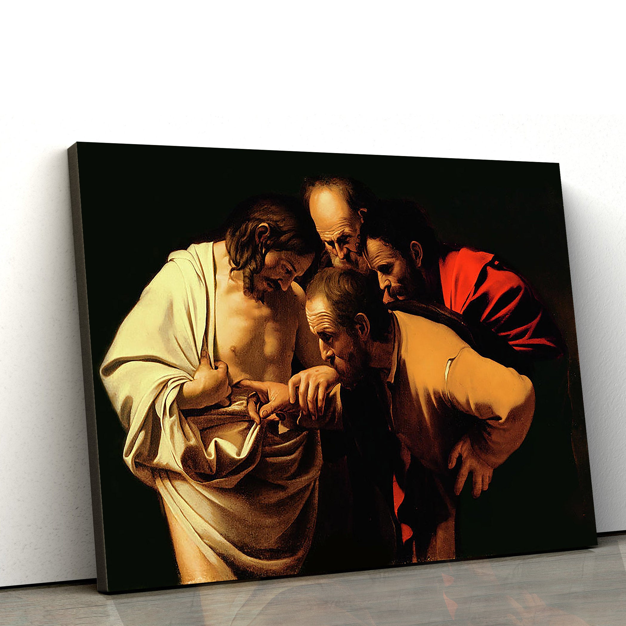 The Incredulity Of Saint Thomas Canvas Pictures – Jesus Canvas Pictures – Christian Wall Art