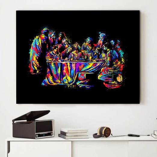 The Last Supper Canvas – Religious Canvas Art – Christian Canvas Wall Art