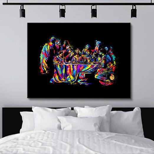 The Last Supper Canvas – Religious Canvas Art – Christian Canvas Wall Art